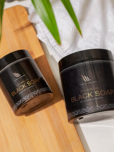 Raw African Black Soap Paste Noir