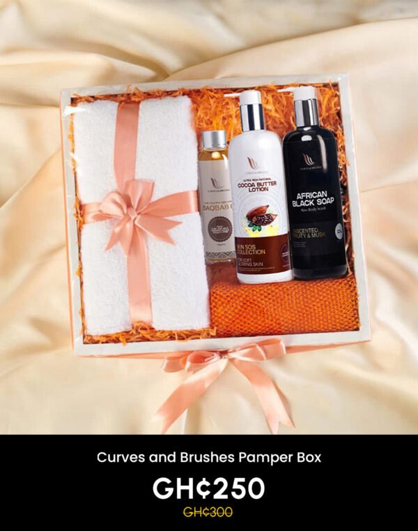 Curves and Brushes Pamper Box